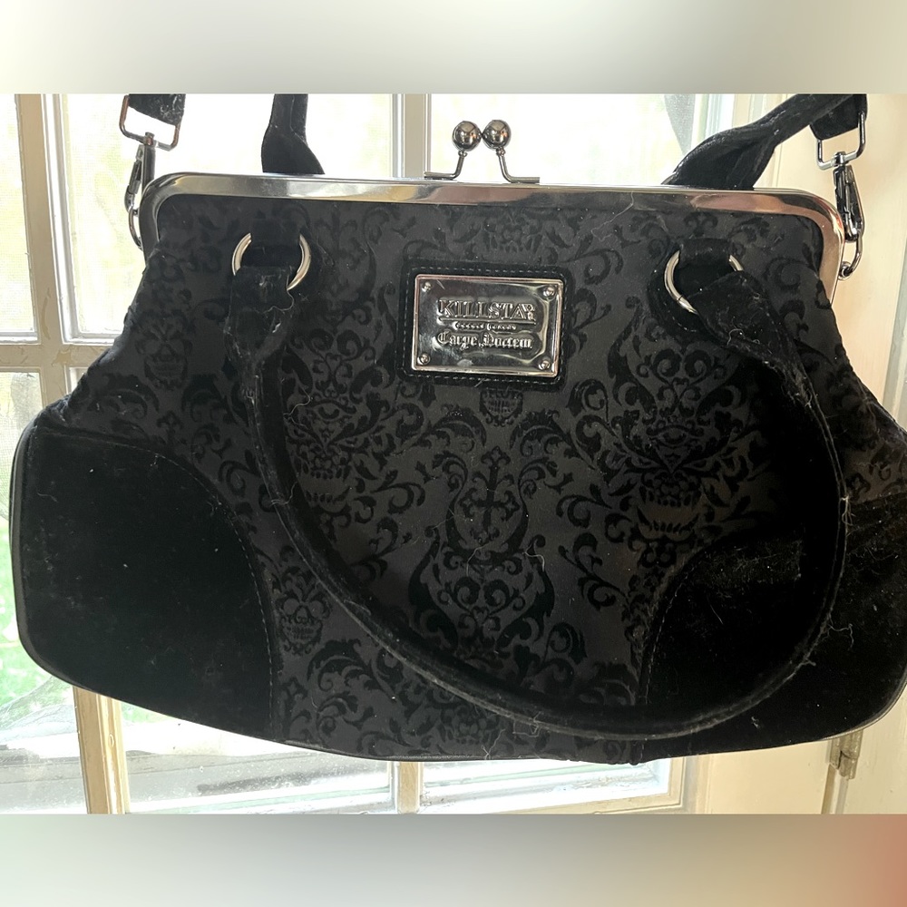 Killstar velvet bag